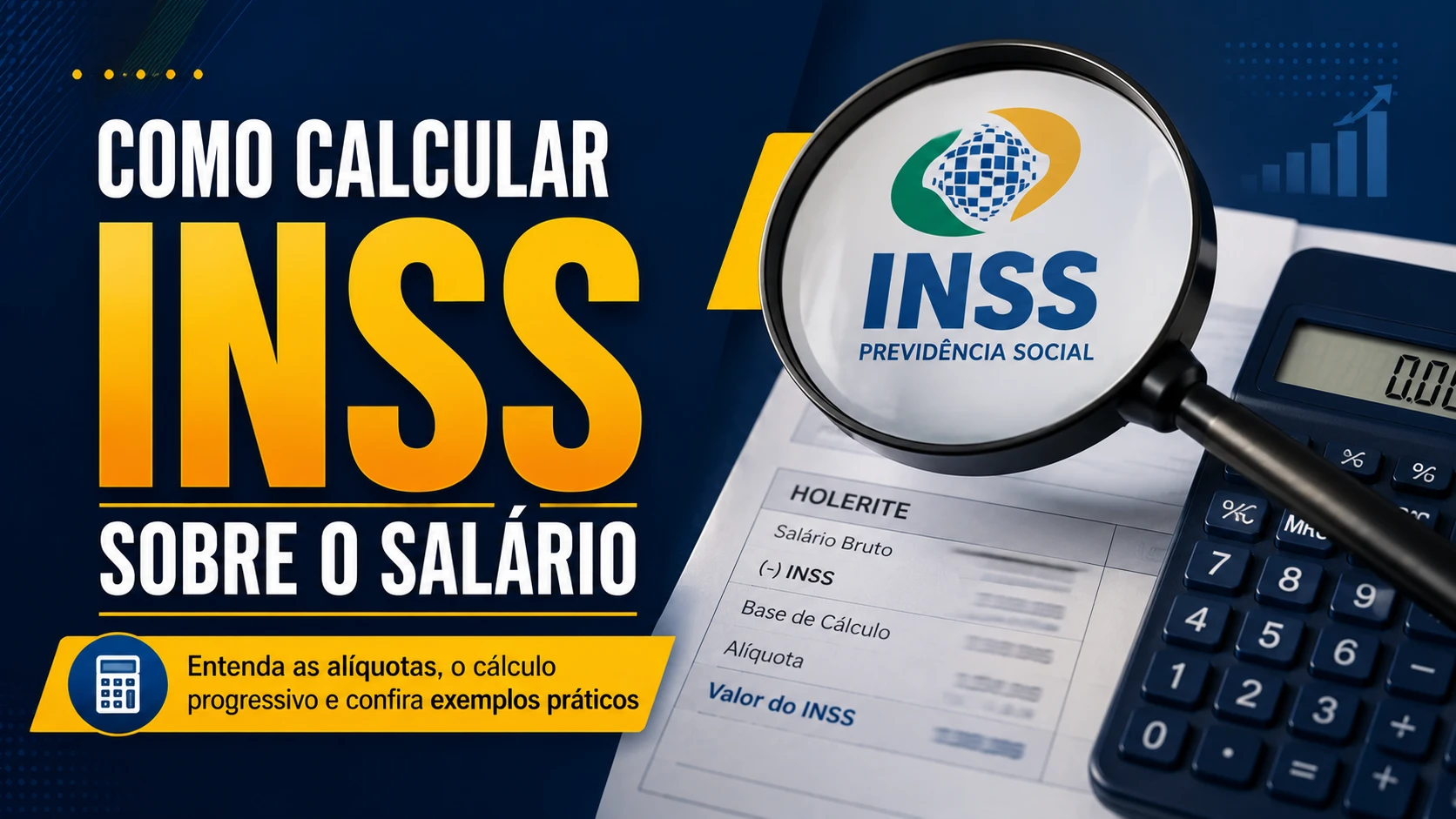 Capa do artigo Como calcular INSS sobre o salário