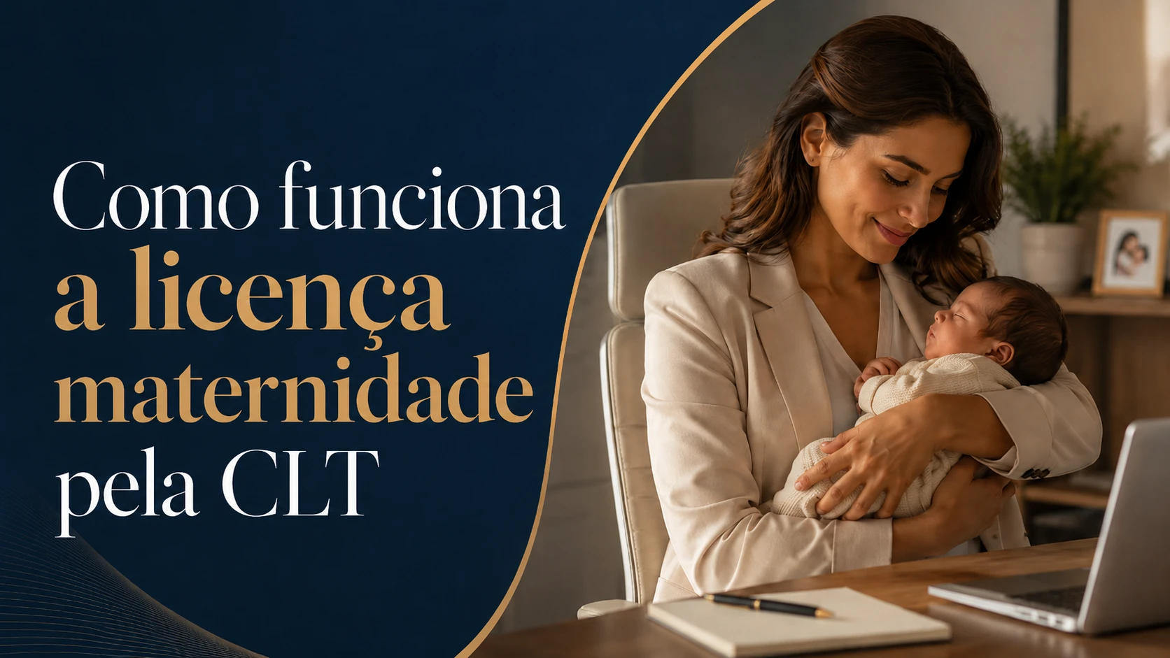 Capa do artigo Como funciona a licença maternidade pela CLT