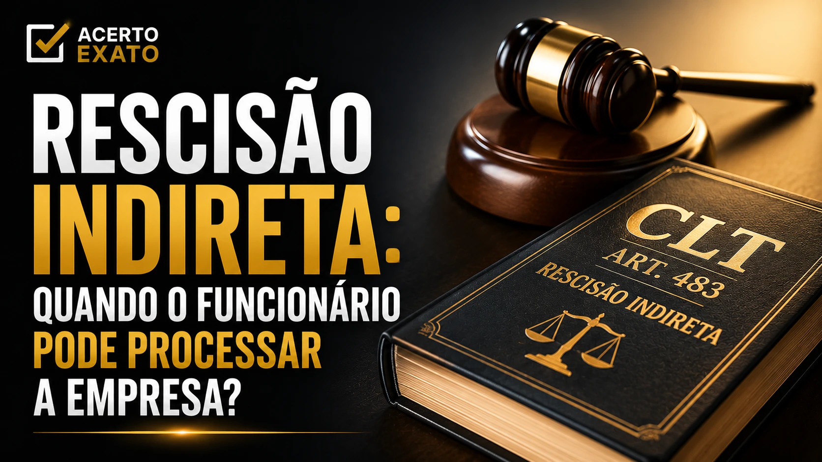 Capa do artigo Rescisão indireta: quando o funcionário pode processar a empresa?